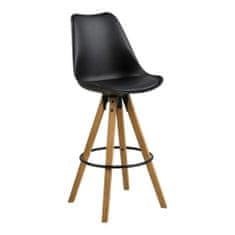 Intesi Barová židle Dima černé dřevo