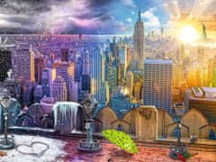 Ravensburger Puzzle Roční období v New Yorku 1500 dílků