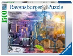 Ravensburger Puzzle Roční období v New Yorku 1500 dílků