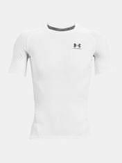 Under Armour Tričko UA HG Armour Comp SS-WHT XXXL