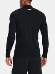 Under Armour Tričko CG Armour Fitted Mock-BLK S