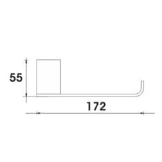 NIMCO Kibo Ki 14055g-26 Držák na toaletní papír - Nimco