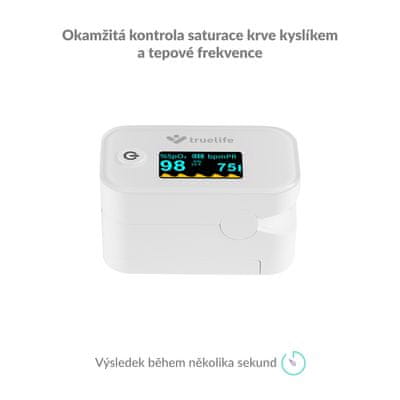 Pulzní Oxymetr Truelife X3 okamžitá kontrola