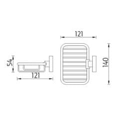 NIMCO Unix UN 13059Z-26 Mýdlenka drátěná - Nimco