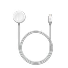 EPICO Apple Watch Charging Cable USB-C 1,2 m 9915102100017, stříbrný