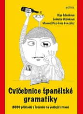 Ludmila Mlýnková: Cvičebnice španělské gramatiky - 8000 příkladů s řešením na vedlejší straně