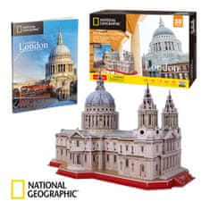 CubicFun 3D puzzle National Geographic: Katedrála svatého Pavla 107 dílků