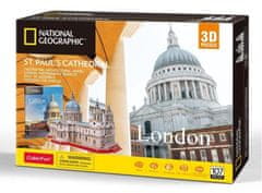 CubicFun 3D puzzle National Geographic: Katedrála svatého Pavla 107 dílků