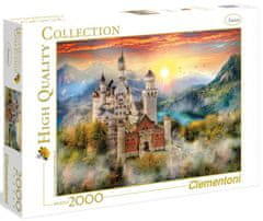 Clementoni Puzzle Zámek Neuschwanstein 2000 dílků