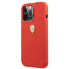 Ferrari FESSIHCP13XRE hard silikonové pouzdro iPhone 13 Pro MAX 6.7" red Silicone