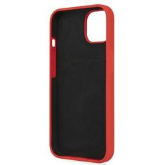 Ferrari FESSIHCP13SRE hard silikonové pouzdro iPhone 13 Mini 5.4" red Silicone