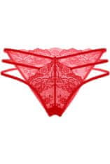 Róza Dámské kalhotky Cyria red + Ponožky Gatta Calzino Strech, červená, S