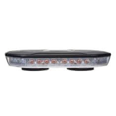 CARCLEVER Mini LED rampa, oranžová, 10-30V, ECE R65, magnet (sre2-402AMG)