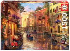 Educa Puzzle Soumrak v Benátkách 1500 dílků