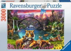 Ravensburger Puzzle Tygři v ráji 3000 dílků