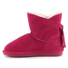 BEARPAW Boty Mia 2062Y-671 Pom Berry velikost 32