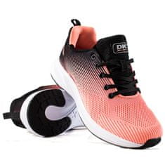 Amiatex Praktické růžové tenisky dámské bez podpatku + Ponožky Gatta Calzino Strech, odstíny růžové, 36