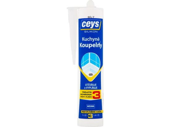 Ceys silikon sanitární 280ml BÍ CEYS