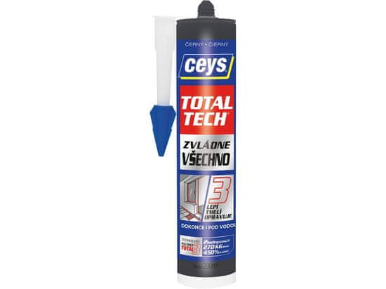 Ceys lepidlo univerzální a tmel 290ml TOTAL TECH ČER CEYS