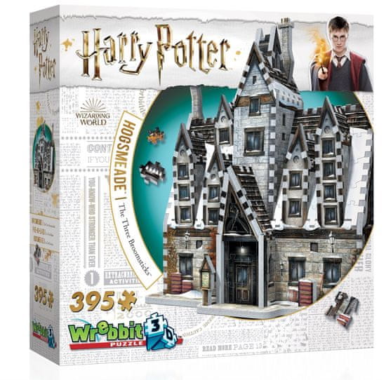 Wrebbit 3D puzzle Harry Potter: U Tří Košťat 395 dílků