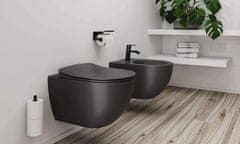 Deante PEONIA CDE_DBPW Bidet, antracit - Deante