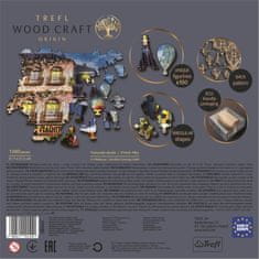 Trefl Wood Craft Origin puzzle Francouzská ulice 1000 dílků