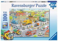 Ravensburger Puzzle Auta ve městě XXL 100 dílků