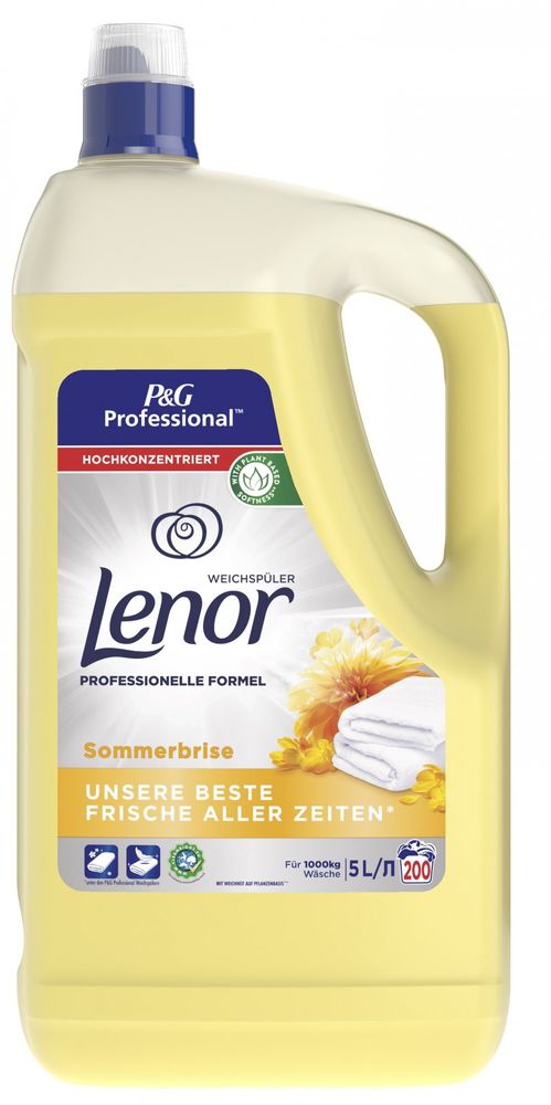 Lenor Professional Summer Breeze Aviváž 5l 200 Praní