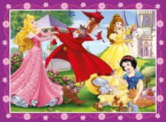 Ravensburger Puzzle Disney Princezny: Láskyplná péče 4v1 (12,16,20,24 dílků)