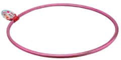 TWM hula hoop metalíza junior 73 cm fuchsiová