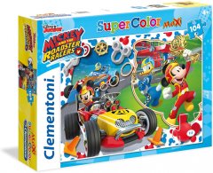 TWM superbarevné puzzle Mickey Roadster 104 dílků