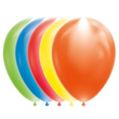 TWM latexový led balónek 25 cm 5 ks