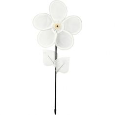 TWM 32 cm bílý květ větrný mlýn