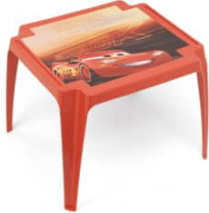 TWM Dětský juniorský stolek Cars 44 x 55 cm červený polypropylen