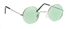 TWM John Lennon zelené jednorozměrné brýle