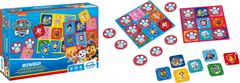 TWM bingo hra Paw Patrol junior modrý karton 60 kusů