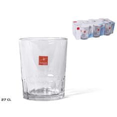 TWM Savoy glass 270 ml čiré sklo 6 ks