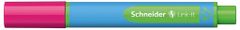 TWM Link-It Slider XB kuličkové pero s růžovým / modrým uzávěrem
