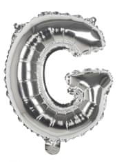 TWM balónek písmeno G stříbrný 36 cm