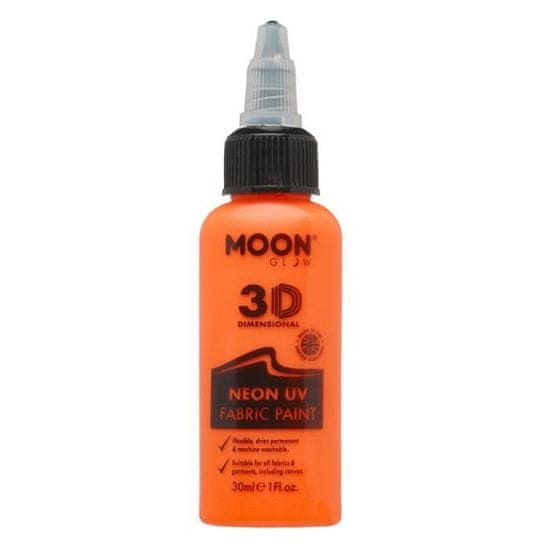 TWM barva na oblečení neonová uv 30 ml oranžová