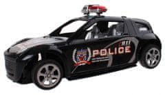 TWM černé policejní auto 15 cm