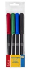 TWM Ořezávací linky 0,4 mm červená/zelená/modrá/černá 4 ks