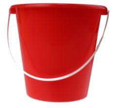 TWM červený kbelík na hračky 17 x 15 cm