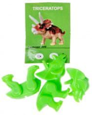 TWM dinopuzzle chlapci 5 x 6 cm zelená 3 kusy