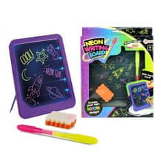 TWM Tabule Neon Glow junior 26 cm fialová