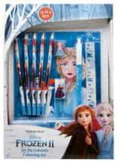 TWM barevná sada Frozen II junior 22,5 x 32 cm, 11dílný papír