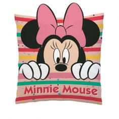 TWM polštář Minnie Mouse 35 x 35 cm růžová / béžová