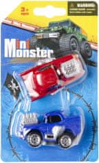 TWM auto mini monstra junior červená / modrá 2 díly