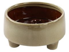 TWM Mísa Robina 15,5 x 8,5 cm krémová keramika