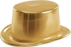 TWM PVC zlatý jednovelikostní kovový klobouk
